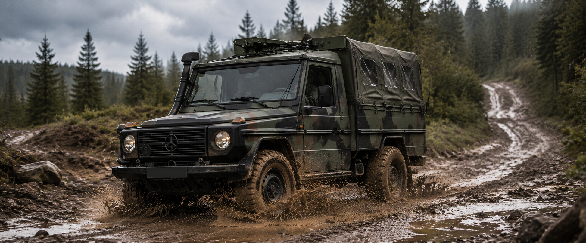 Offroad Training für Militär